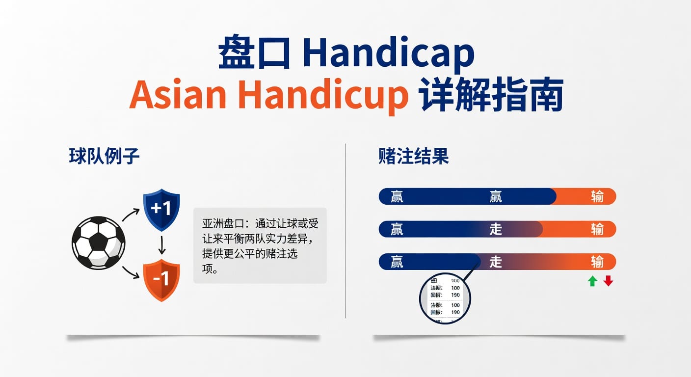盘口 handicap asian handicap：亚洲盘读法与实战判断