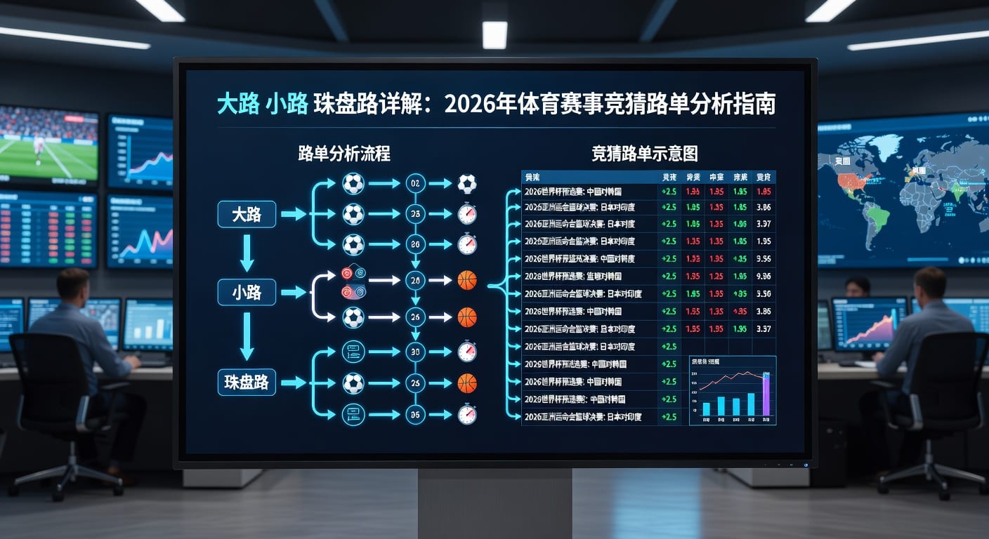 大路 小路 珠盘路：2026年盘口观察与实战思路