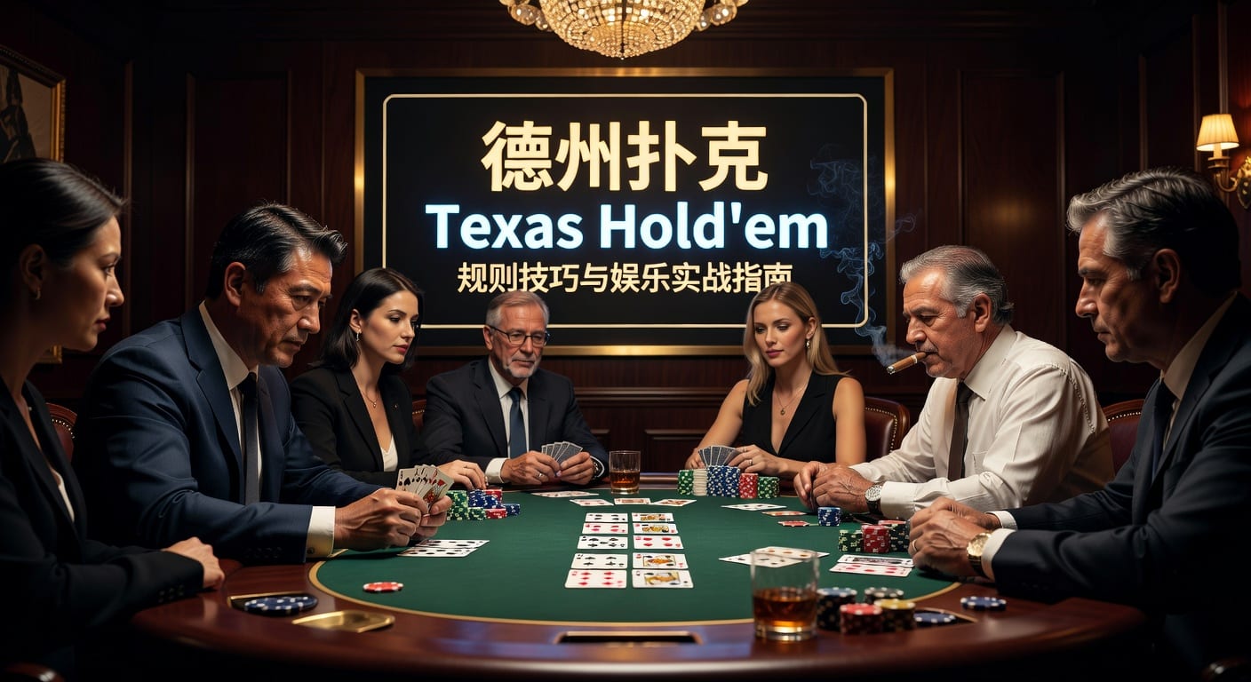 德州扑克 texas hold'em：规则、牌型与实战思路
