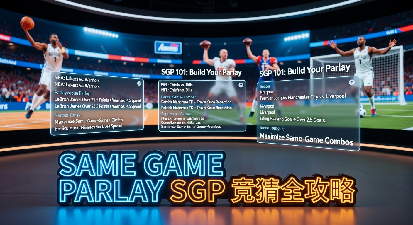 same game parlay SGP 玩法解析与投注技巧