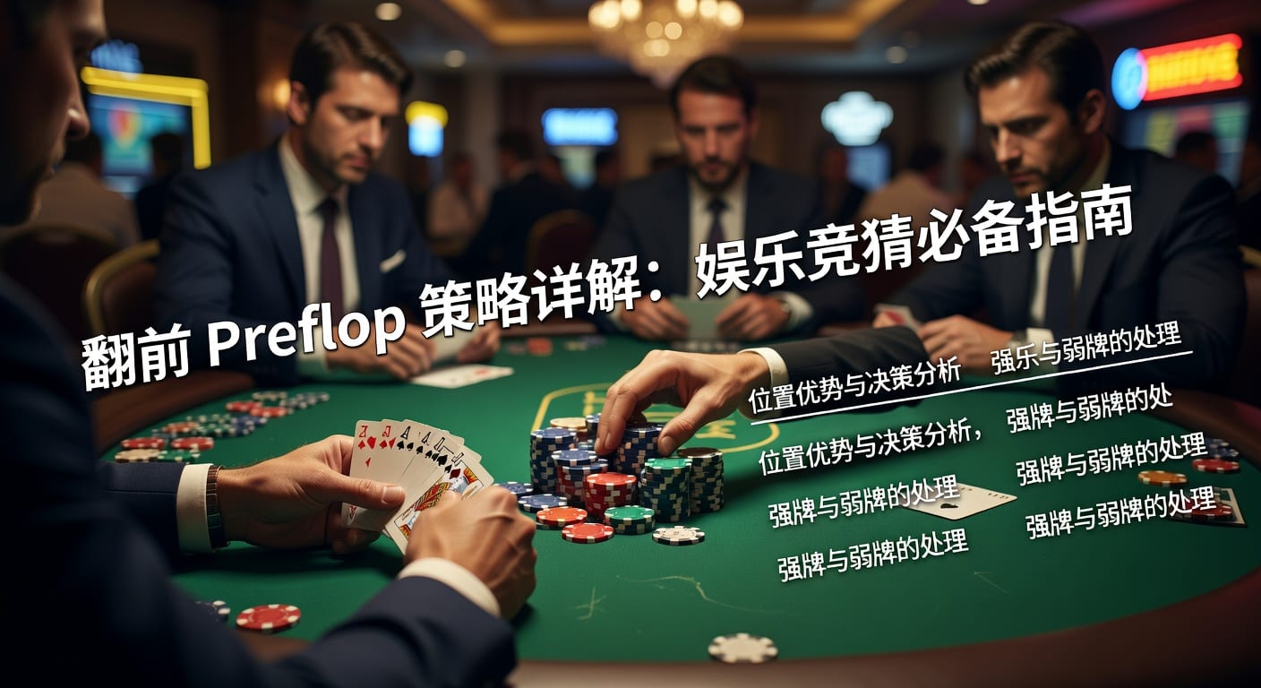 翻前 preflop 实战解析：起手牌、位置与下注逻辑