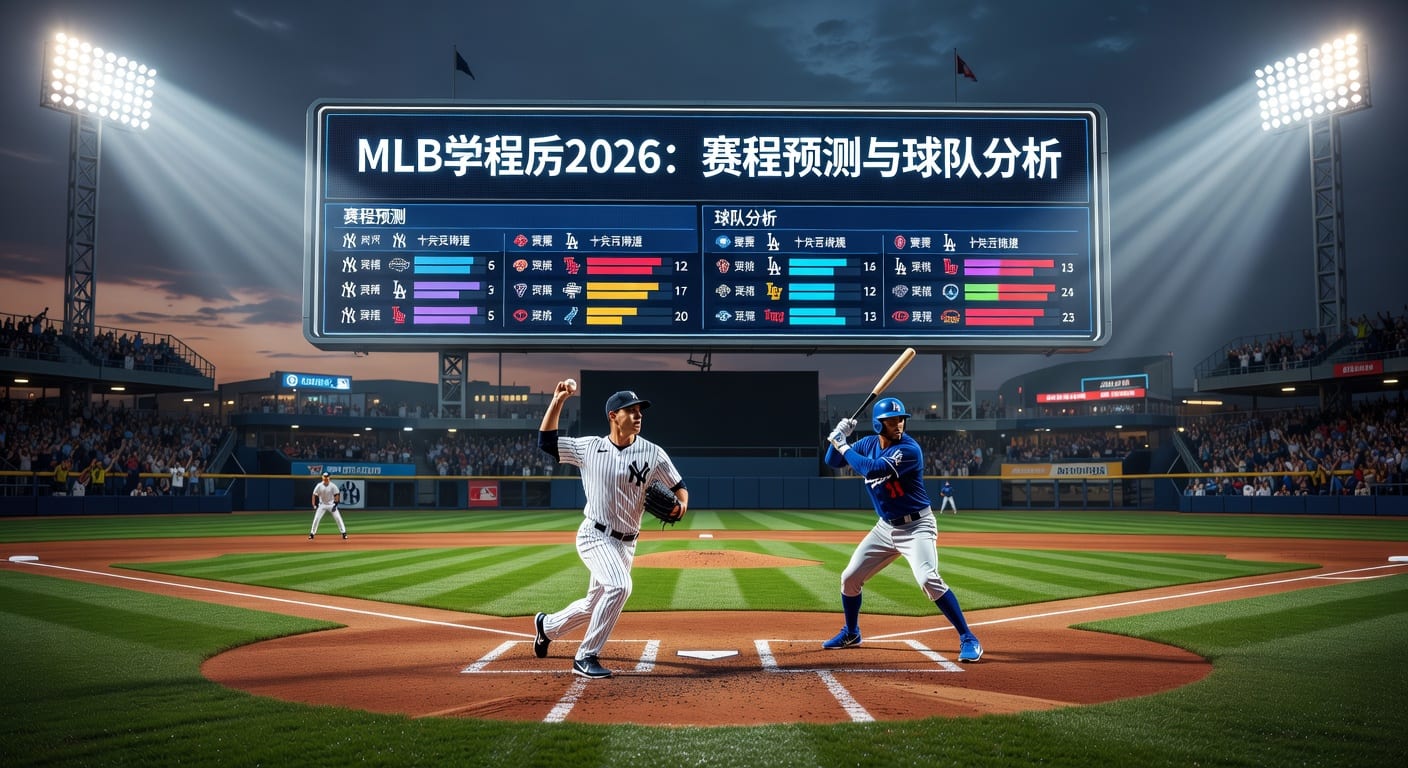 MLB季后赛：2026年赛程、对阵逻辑与观赛分析