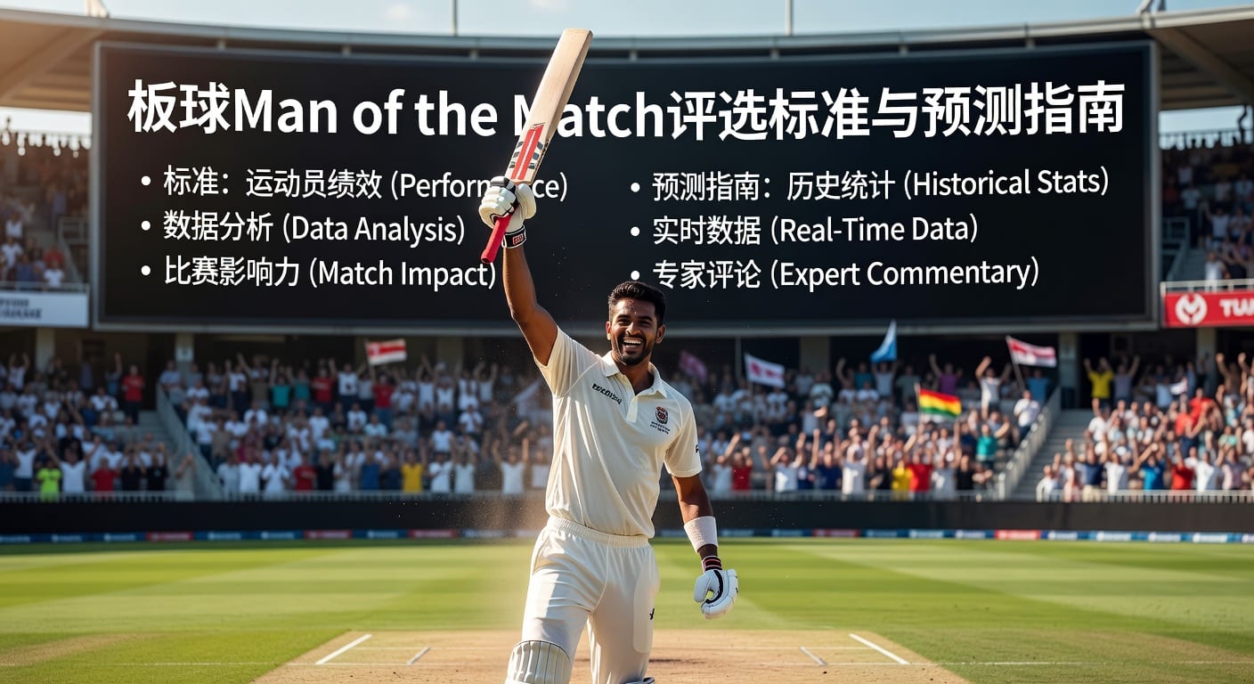 板球Man of the Match评选逻辑与数据参考